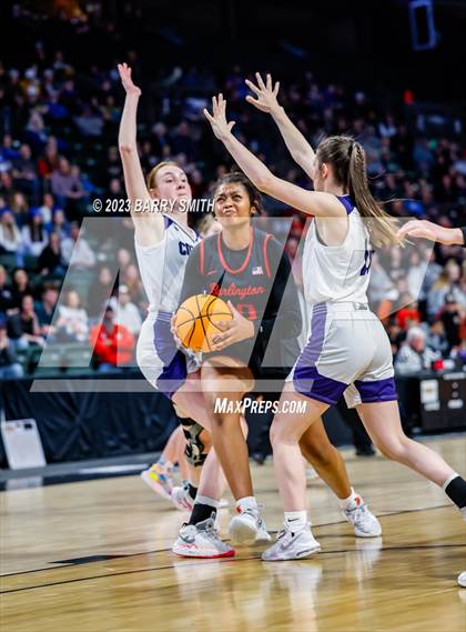 Thumbnail 2 in Burlington vs. Sedgwick County (CHSAA 2A Final Four) photogallery.