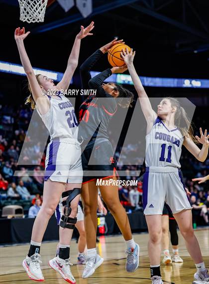 Thumbnail 3 in Burlington vs. Sedgwick County (CHSAA 2A Final Four) photogallery.