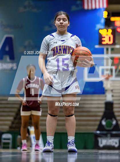Thumbnail 3 in Aquinas Institute vs. Warwick (NYSPHSAA Class AA State Semi-Final) photogallery.