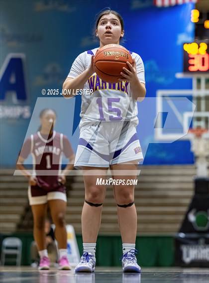 Thumbnail 2 in Aquinas Institute vs. Warwick (NYSPHSAA Class AA State Semi-Final) photogallery.