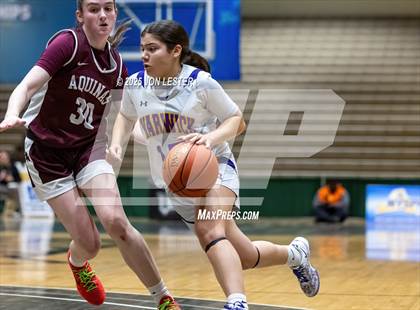 Thumbnail 2 in Aquinas Institute vs. Warwick (NYSPHSAA Class AA State Semi-Final) photogallery.