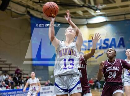 Thumbnail 2 in Aquinas Institute vs. Warwick (NYSPHSAA Class AA State Semi-Final) photogallery.