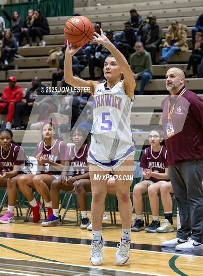 Thumbnail 3 in Aquinas Institute vs. Warwick (NYSPHSAA Class AA State Semi-Final) photogallery.