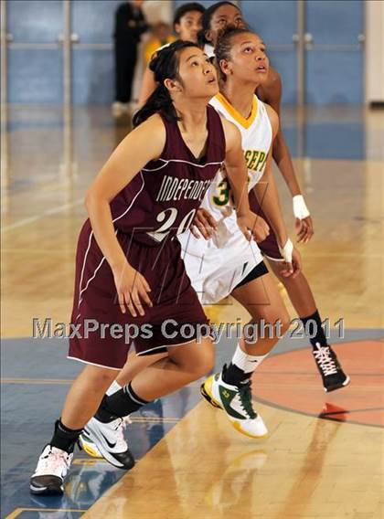 Thumbnail 3 in St. Joseph vs. Independence (CIF State D3 SoCal Playoffs) photogallery.