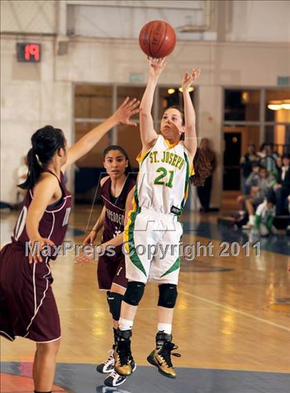 Thumbnail 2 in St. Joseph vs. Independence (CIF State D3 SoCal Playoffs) photogallery.