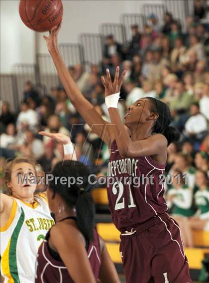 Thumbnail 2 in St. Joseph vs. Independence (CIF State D3 SoCal Playoffs) photogallery.