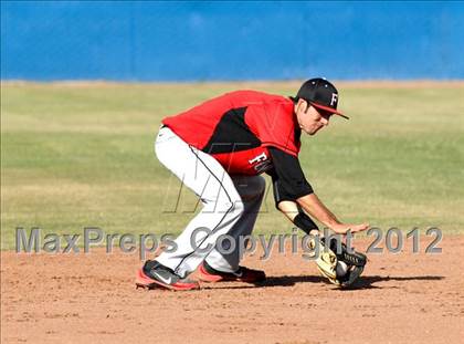 Thumbnail 1 in Fowler @ Bakersfield Christian (CIF CS Playoff) photogallery.