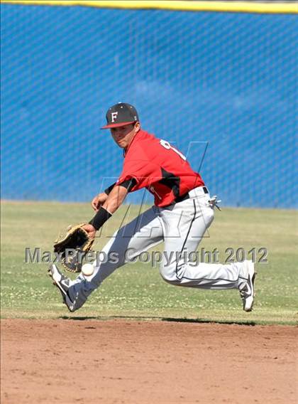 Thumbnail 1 in Fowler @ Bakersfield Christian (CIF CS Playoff) photogallery.