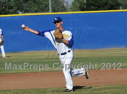 Thumbnail 3 in Fowler @ Bakersfield Christian (CIF CS Playoff) photogallery.