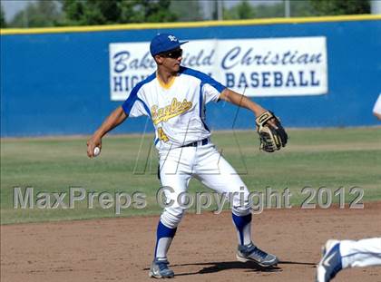 Thumbnail 1 in Fowler @ Bakersfield Christian (CIF CS Playoff) photogallery.