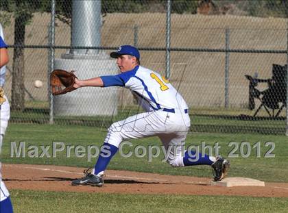 Thumbnail 2 in Fowler @ Bakersfield Christian (CIF CS Playoff) photogallery.