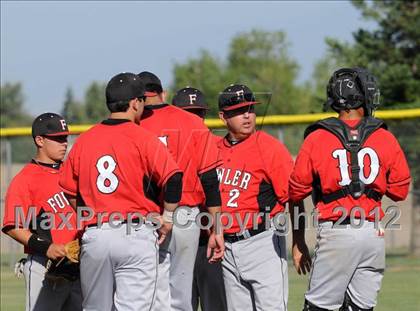 Thumbnail 2 in Fowler @ Bakersfield Christian (CIF CS Playoff) photogallery.