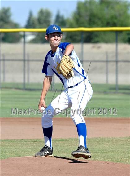 Thumbnail 1 in Fowler @ Bakersfield Christian (CIF CS Playoff) photogallery.