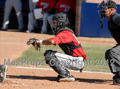 Thumbnail 3 in Fowler @ Bakersfield Christian (CIF CS Playoff) photogallery.