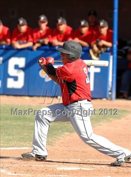 Thumbnail 1 in Fowler @ Bakersfield Christian (CIF CS Playoff) photogallery.