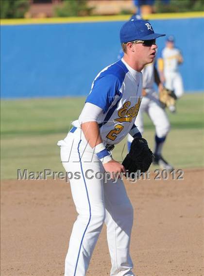 Thumbnail 3 in Fowler @ Bakersfield Christian (CIF CS Playoff) photogallery.