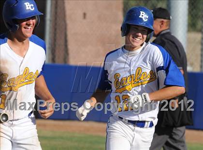 Thumbnail 2 in Fowler @ Bakersfield Christian (CIF CS Playoff) photogallery.