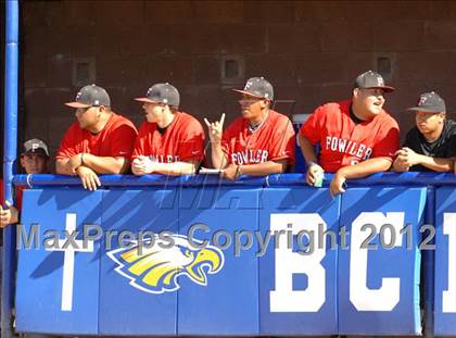 Thumbnail 2 in Fowler @ Bakersfield Christian (CIF CS Playoff) photogallery.