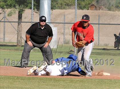 Thumbnail 1 in Fowler @ Bakersfield Christian (CIF CS Playoff) photogallery.