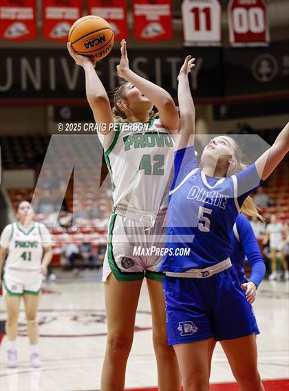 Thumbnail 3 in Dixie vs. Provo (UHSAA 4A Quarterfinal) photogallery.