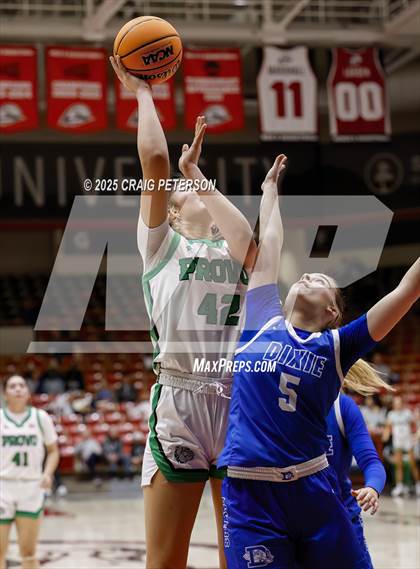 Thumbnail 1 in Dixie vs. Provo (UHSAA 4A Quarterfinal) photogallery.