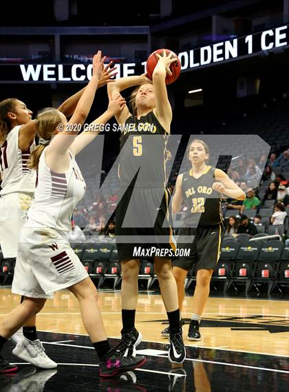 Thumbnail 2 in Whitney vs Del Oro @ Golden 1 Center photogallery.