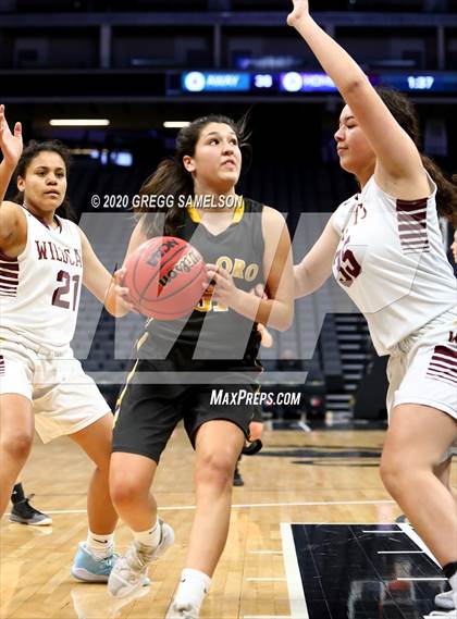Thumbnail 2 in Whitney vs Del Oro @ Golden 1 Center photogallery.