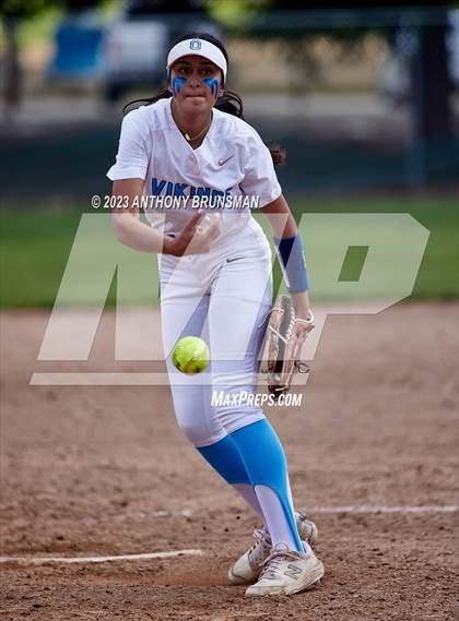 Thumbnail 1 in Pleasant Valley vs. Granite Bay (Stephanie LeDoux Tournament) photogallery.