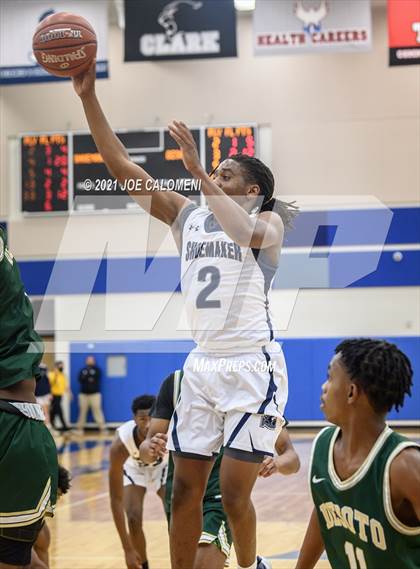 Thumbnail 3 in Killeen vs Desoto (Spurs High School Showcase) photogallery.