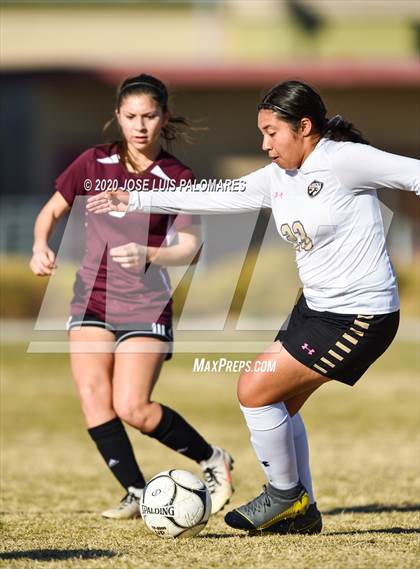 Thumbnail 3 in Arroyo Valley @ University Prep (CIF SS D6 Round 1 Playoff) photogallery.