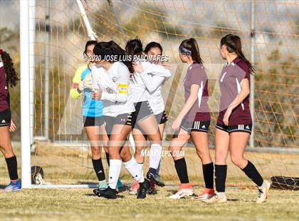 Thumbnail 2 in Arroyo Valley @ University Prep (CIF SS D6 Round 1 Playoff) photogallery.
