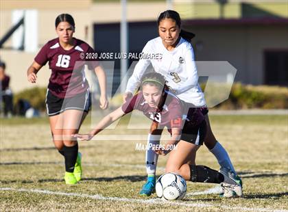 Thumbnail 3 in Arroyo Valley @ University Prep (CIF SS D6 Round 1 Playoff) photogallery.