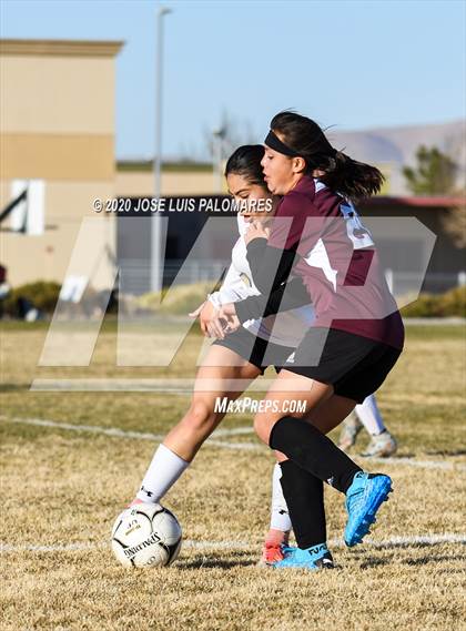Thumbnail 3 in Arroyo Valley @ University Prep (CIF SS D6 Round 1 Playoff) photogallery.