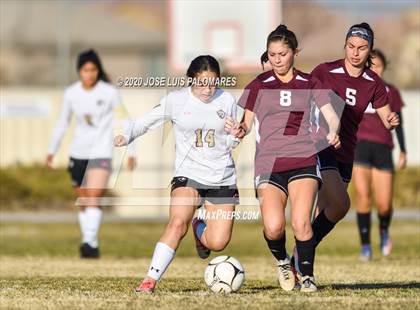 Thumbnail 2 in Arroyo Valley @ University Prep (CIF SS D6 Round 1 Playoff) photogallery.