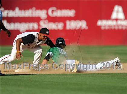 Thumbnail 1 in Glendora vs. Upland (Battle of the Baseline League) photogallery.