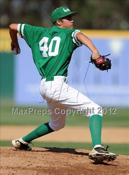 Thumbnail 2 in Glendora vs. Upland (Battle of the Baseline League) photogallery.