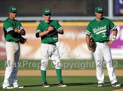 Thumbnail 1 in Glendora vs. Upland (Battle of the Baseline League) photogallery.