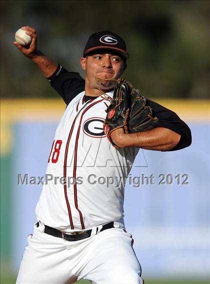 Thumbnail 3 in Glendora vs. Upland (Battle of the Baseline League) photogallery.