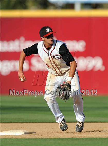 Thumbnail 2 in Glendora vs. Upland (Battle of the Baseline League) photogallery.