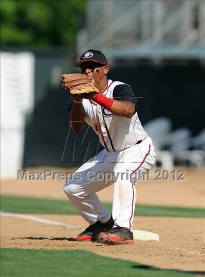 Thumbnail 3 in Glendora vs. Upland (Battle of the Baseline League) photogallery.