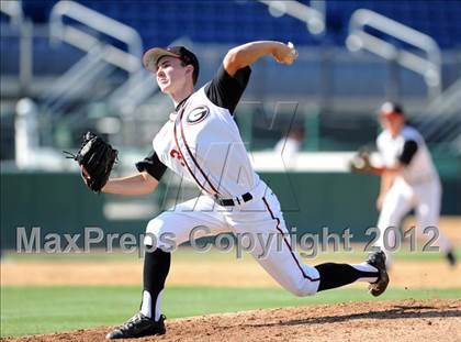 Thumbnail 2 in Glendora vs. Upland (Battle of the Baseline League) photogallery.