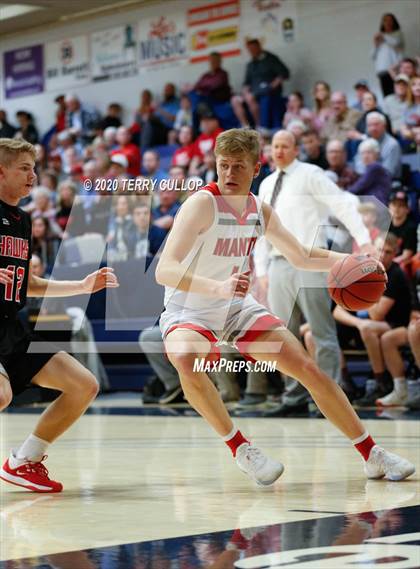 Thumbnail 2 in Manti vs. North Sanpete (UHSAA 3A 2nd Round Playoff) photogallery.