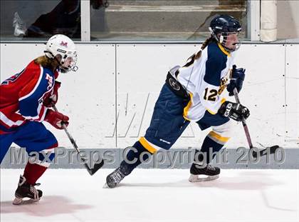 Thumbnail 2 in St. Mary Academy-Bay View vs Mount St. Charles Academy (RIIL State Final Game 2) photogallery.