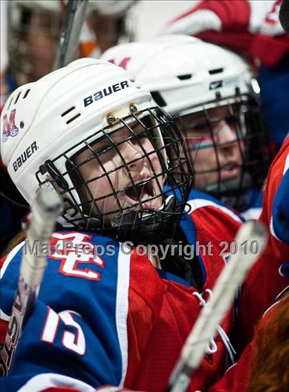 Thumbnail 1 in St. Mary Academy-Bay View vs Mount St. Charles Academy (RIIL State Final Game 2) photogallery.