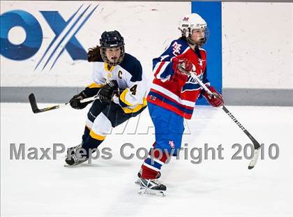 Thumbnail 2 in St. Mary Academy-Bay View vs Mount St. Charles Academy (RIIL State Final Game 2) photogallery.