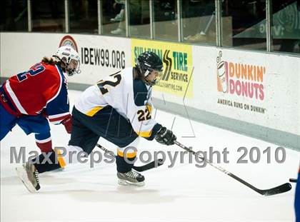 Thumbnail 2 in St. Mary Academy-Bay View vs Mount St. Charles Academy (RIIL State Final Game 2) photogallery.