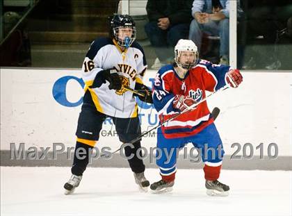 Thumbnail 3 in St. Mary Academy-Bay View vs Mount St. Charles Academy (RIIL State Final Game 2) photogallery.