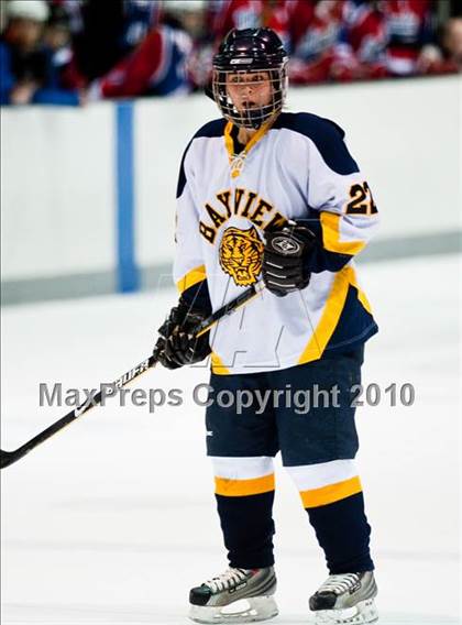 Thumbnail 2 in St. Mary Academy-Bay View vs Mount St. Charles Academy (RIIL State Final Game 2) photogallery.
