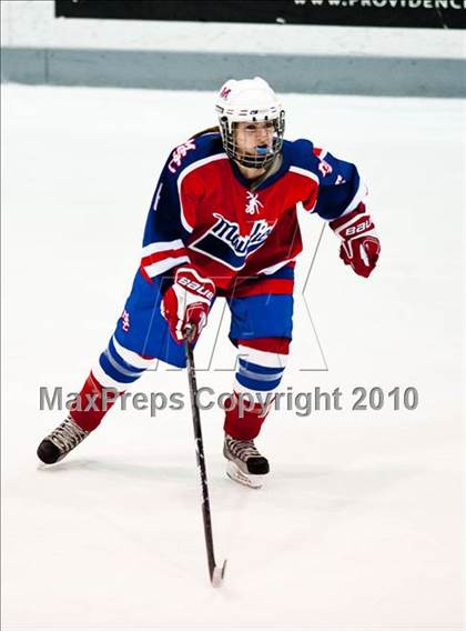 Thumbnail 1 in St. Mary Academy-Bay View vs Mount St. Charles Academy (RIIL State Final Game 2) photogallery.