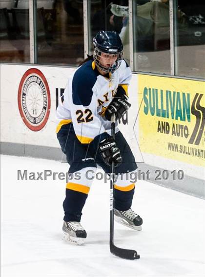 Thumbnail 3 in St. Mary Academy-Bay View vs Mount St. Charles Academy (RIIL State Final Game 2) photogallery.